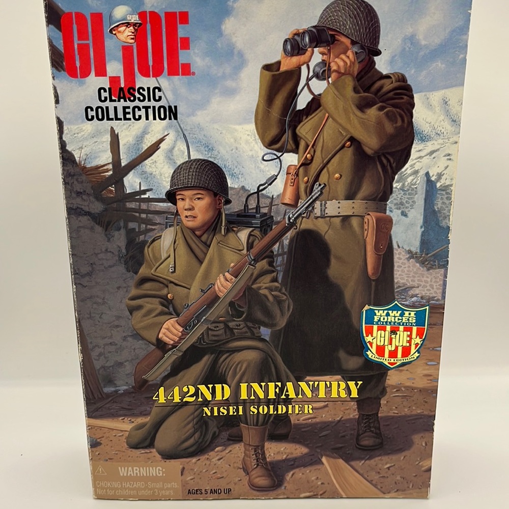 GI Joe Classic Collection 1998 442nd Infantry Nisei Soldier NIB